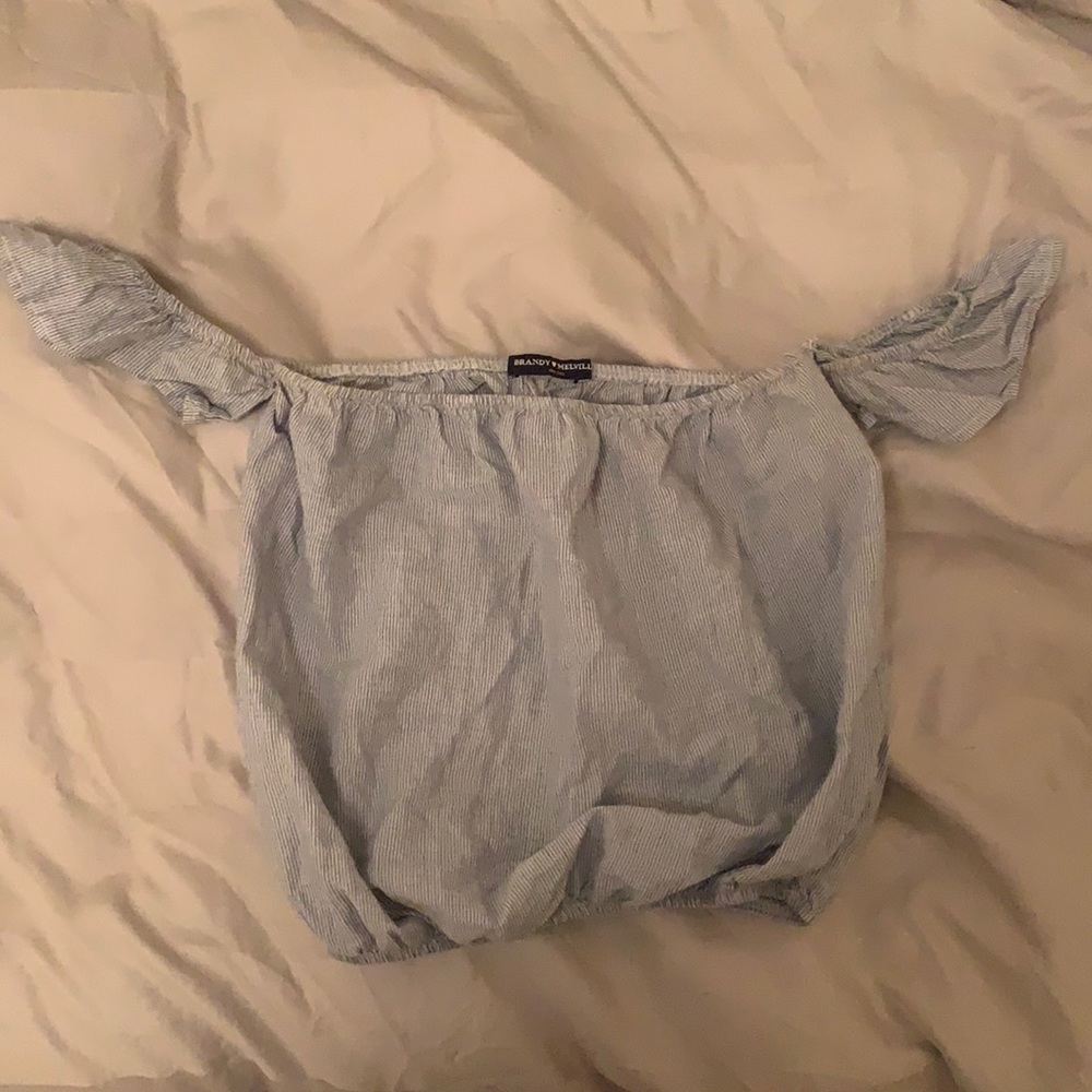 Brandy Melville tub top with cuffs